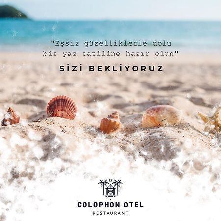 Colophon Beach Otel Gumuldur Eksteriør billede